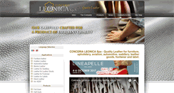 Desktop Screenshot of leonica.com